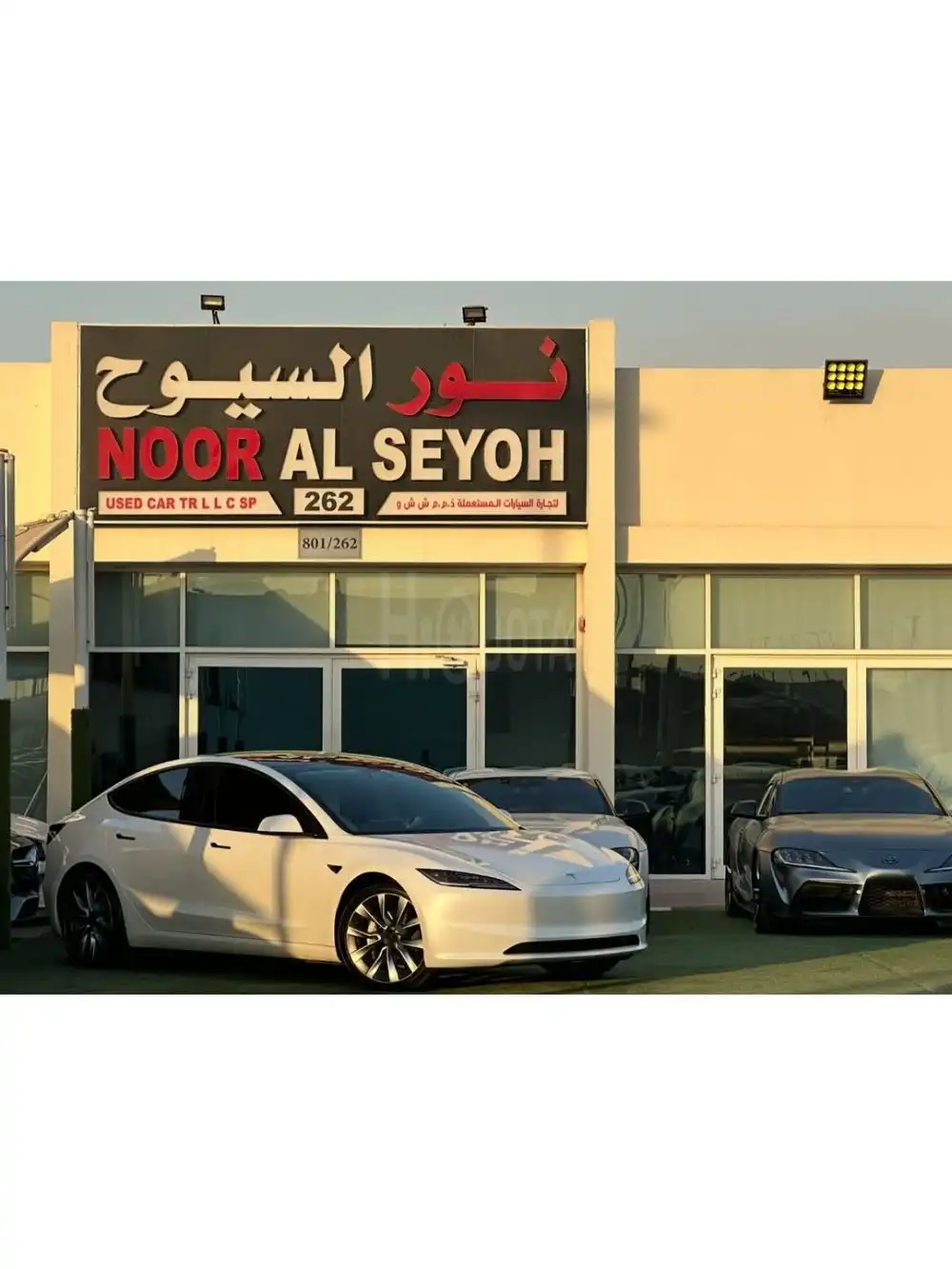 TESLA MODEL 3 LONG RANGE GCC 2024 Service history (under warranty) Original paint First Owner Full Option