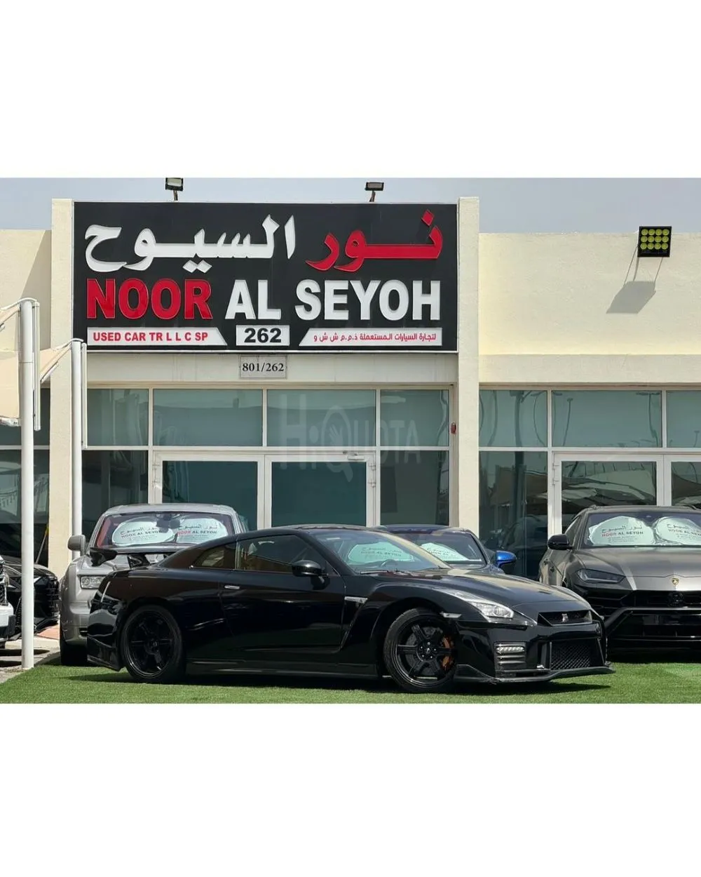 NISSAN GTR BLACK EDITION GCC 2016 BODYKIT NISMO ALFA 7+ FULL OPTION FULL CARBON FIBER