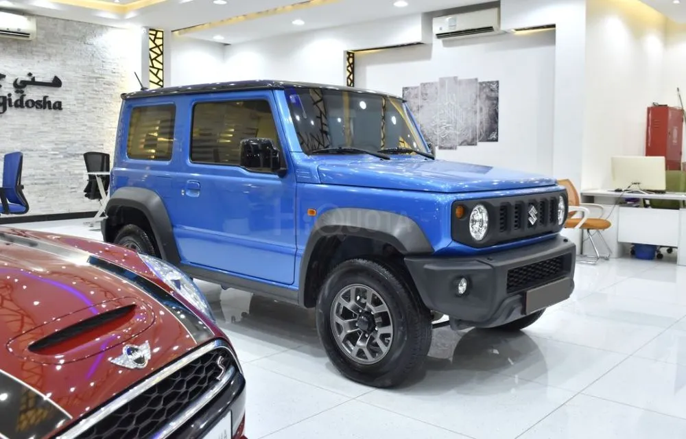 Suzuki Jimny EXCELLENT DEAL for our Suzuki Jimny ( 2023 Model ) in Blue Color GCC Specs for sale on HiQuota