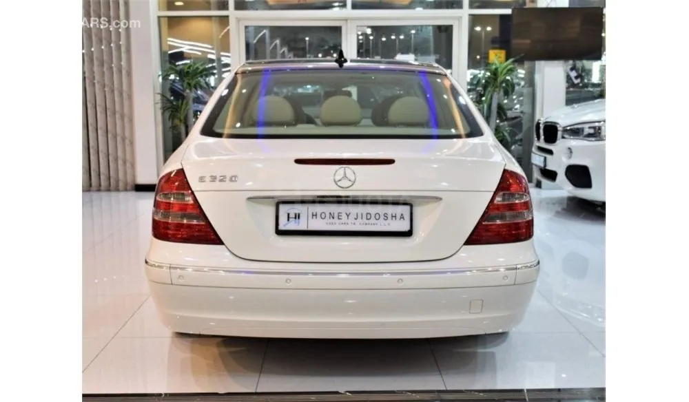 Mercedes-Benz E 320 EXCELLENT DEAL for our Mercedes Benz E320 ELEGANCE ( LIMOUSINE ) 2003 Model!! in White Color! GCC Sp