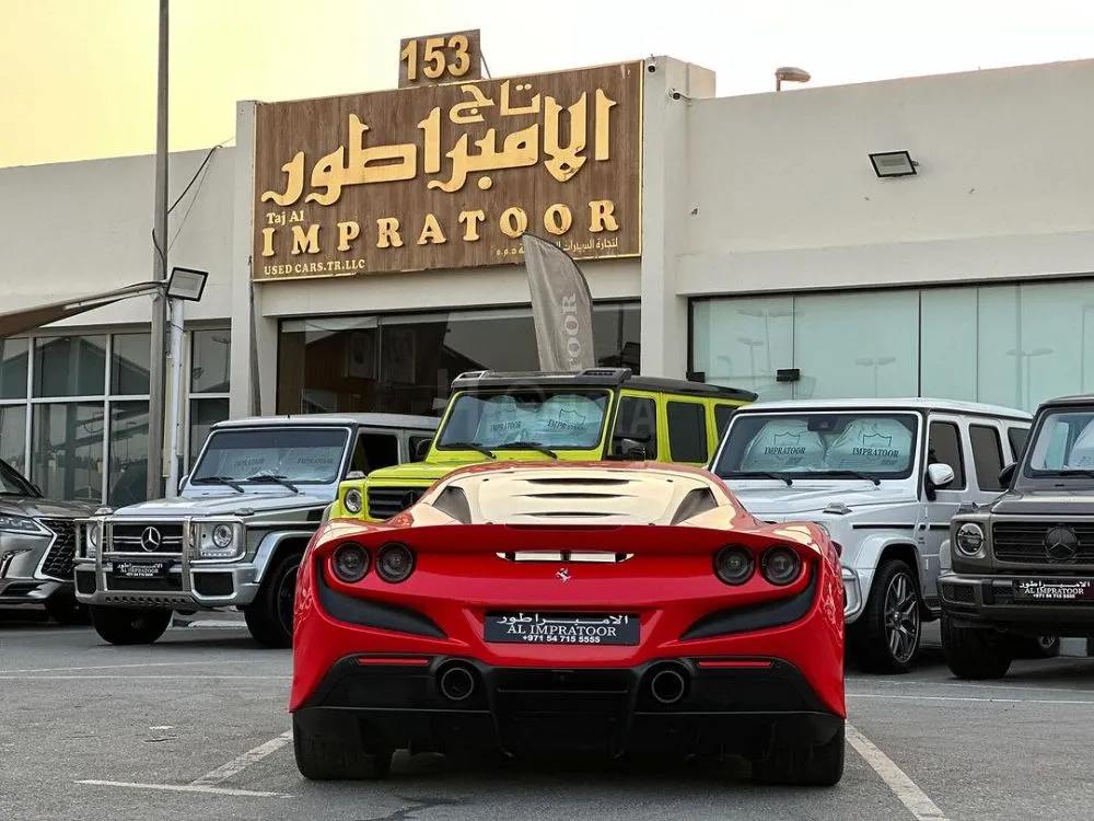Ferrari F8 TRIBUTO 3.9-litre V8 engine