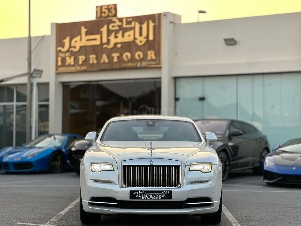 ROLLS ROYCE WRAITH 2017 GCC FREE ACCIDENT ORGINAL PAINT V12 Special Order VVIP