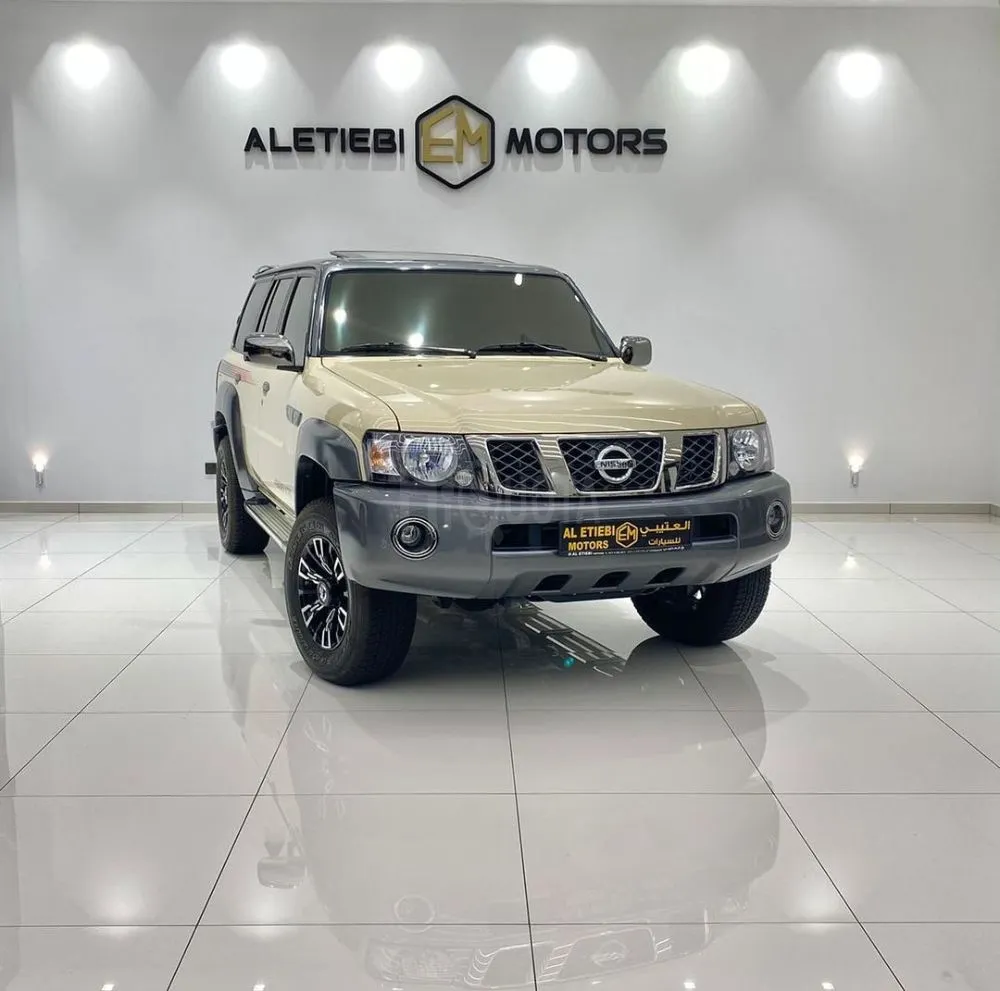 NISSAN PATROL SUPER SAFARI Al Ostoura Edition MODEL 2024 MODEL YEAR BEIGE COLOR for sale on HiQuota
