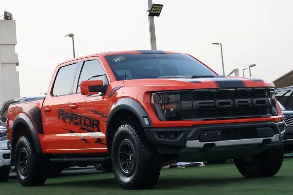 FORD RAPTOR SPORT 2021 SVT V6 3.5 Twin Turbo ECO UNDER WARRANTY FULL OPTIONS GCC for sale on HiQuota