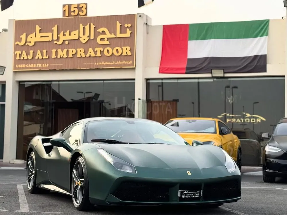 FERRARI 488 GTB 2016 GCC V8 FULL SERVICE NO HAVE ANY ISSUES