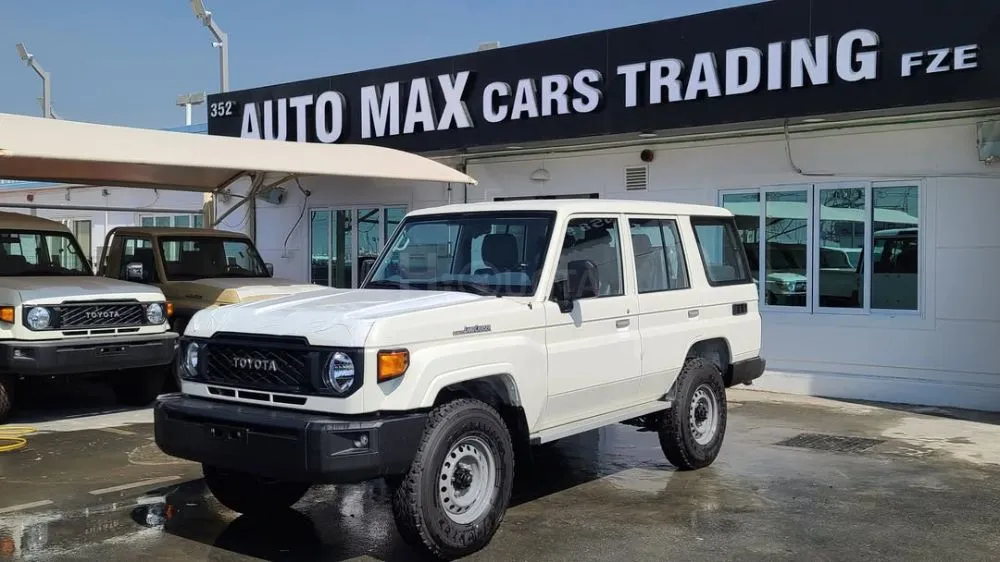 Toyota Land Cruiser LC 78 Hardtop 4.2l Diesel V6 2023 MODEL YEAR WHITE COLOR for sale on HiQuota