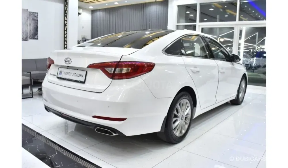 Hyundai Sonata EXCELLENT DEAL for our Hyundai Sonata ( 2017 Model ) in White Color GCC Specs for sale on HiQuota