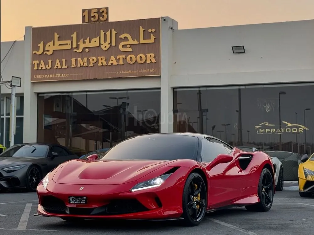 Ferrari F8 TRIBUTO 2020 3.9-litre V8 engine