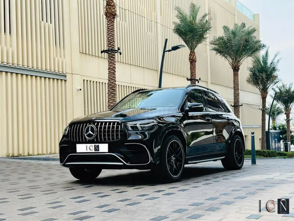 MERCEDES GLE 350 Price 196,000 AED Color BLACK Interior BROWN Trim gle 350 Year 2021 for sale on HiQuota
