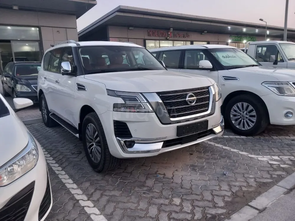Flood Free 2020 Nissan Patrol SE Platinum 4.0L | GCC Specifications for sale on HiQuota