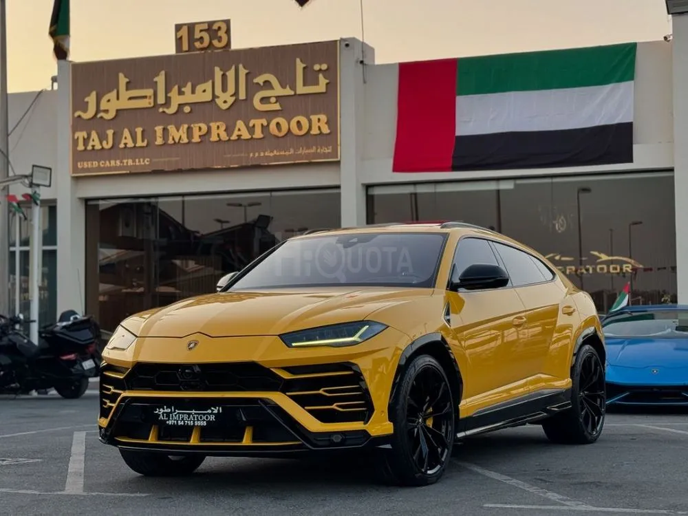 LAMBARGHINI URUS 2020 GCC FIRST OWNER FREE ACCIDENT + ORIGINAL PAINT