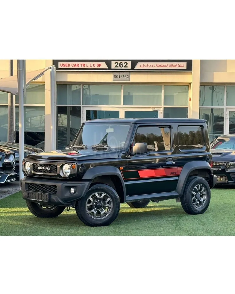 SUZUKI JIMNY GCC 2022 Service history (under warranty) FULL OPTION (manual gear ) ORIGINAL PAINT
