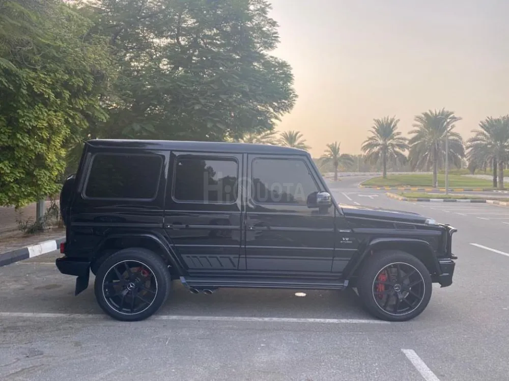Mercedes G63 Model: 2014 Color: black inside red + black Specifications: full  Condition: Agency dyeing for sale on HiQuota