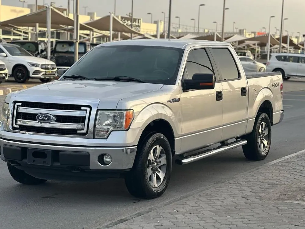 Ford F150 Pickup 2015 Silver color in excellent condition GCC for sale on HiQuota