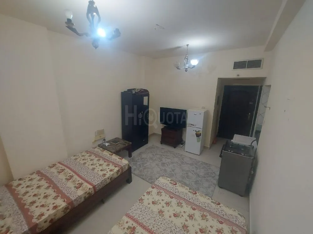 الشارقه البطينه استوديو مفروش للايجار