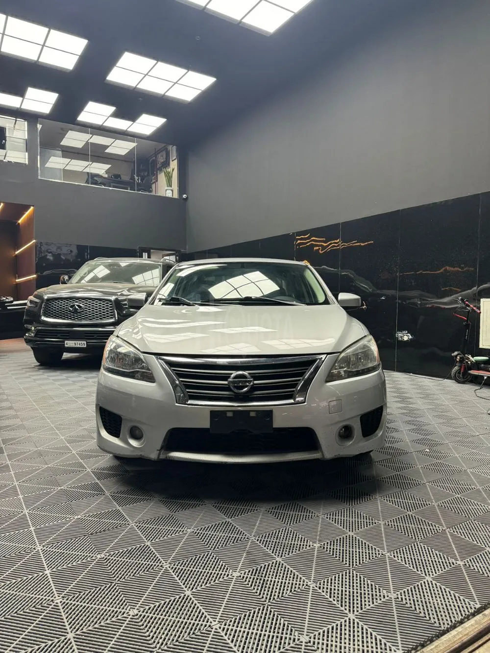 Nissan Sentra 2014, alloy wheels, spoilers, LED lights for sale on HiQuota