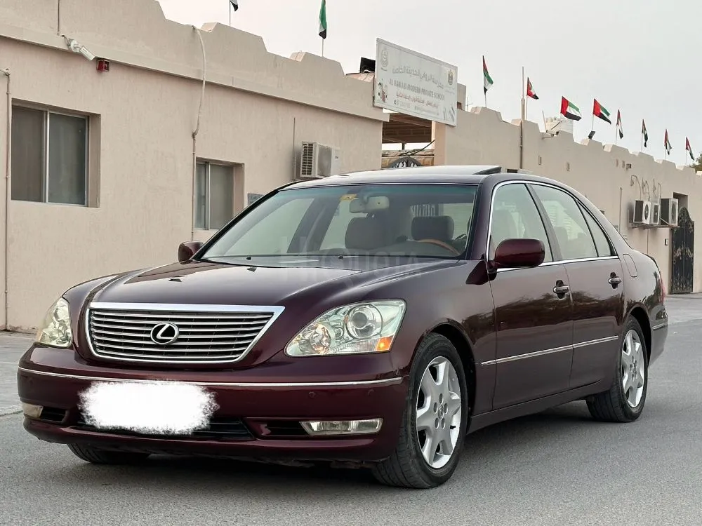 لكزس 430 موديل 2005 وارد اليابان عنابي وبيج من الداخل نص الترا ماشي 445 الف كم صبغ 3 قطع الباقي صبغ وكالة سيرفس بالكامل سجل وتوكل مطلوب 23000 قابل للتفاوض 0554694678 for sale on HiQuota