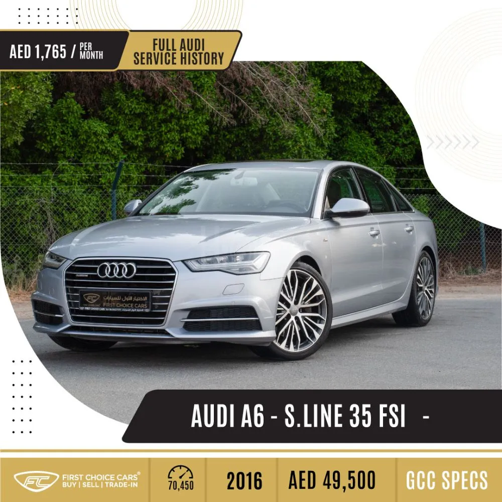 AUDI A6 | S-LINE 35 FSI- 2016
