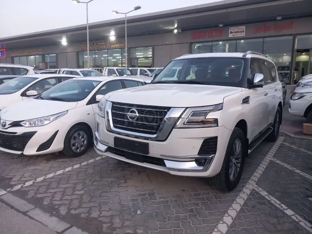Flood Free 2020 Nissan Patrol SE Platinum 4.0L | GCC Specifications for sale on HiQuota