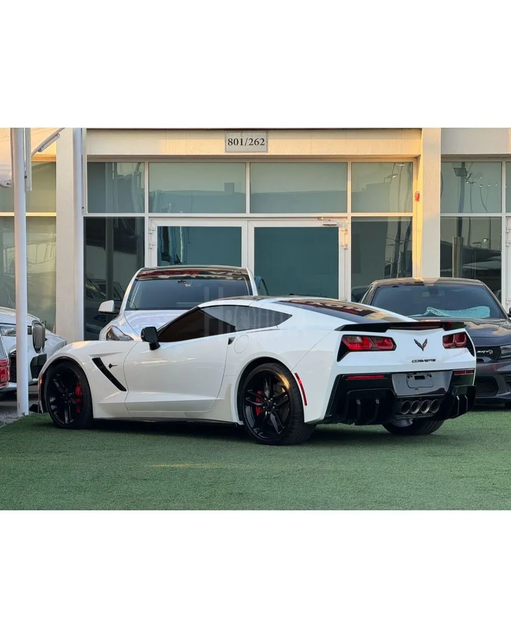 CHEVROLET CORVETTE C7 Z51 GCC 2016 FULL OPTION FULL CARBON FIBER SERVICE HISTORY