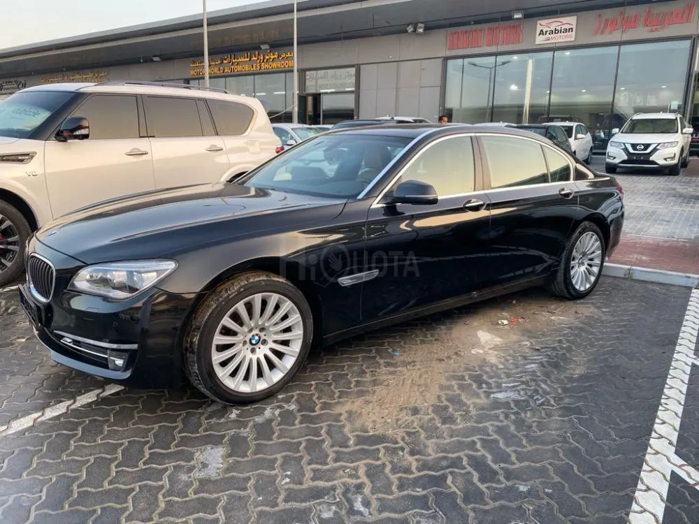 GCC Flood Free BMW 730 Li 2015 white low mileage perfect conditions for sale on HiQuota