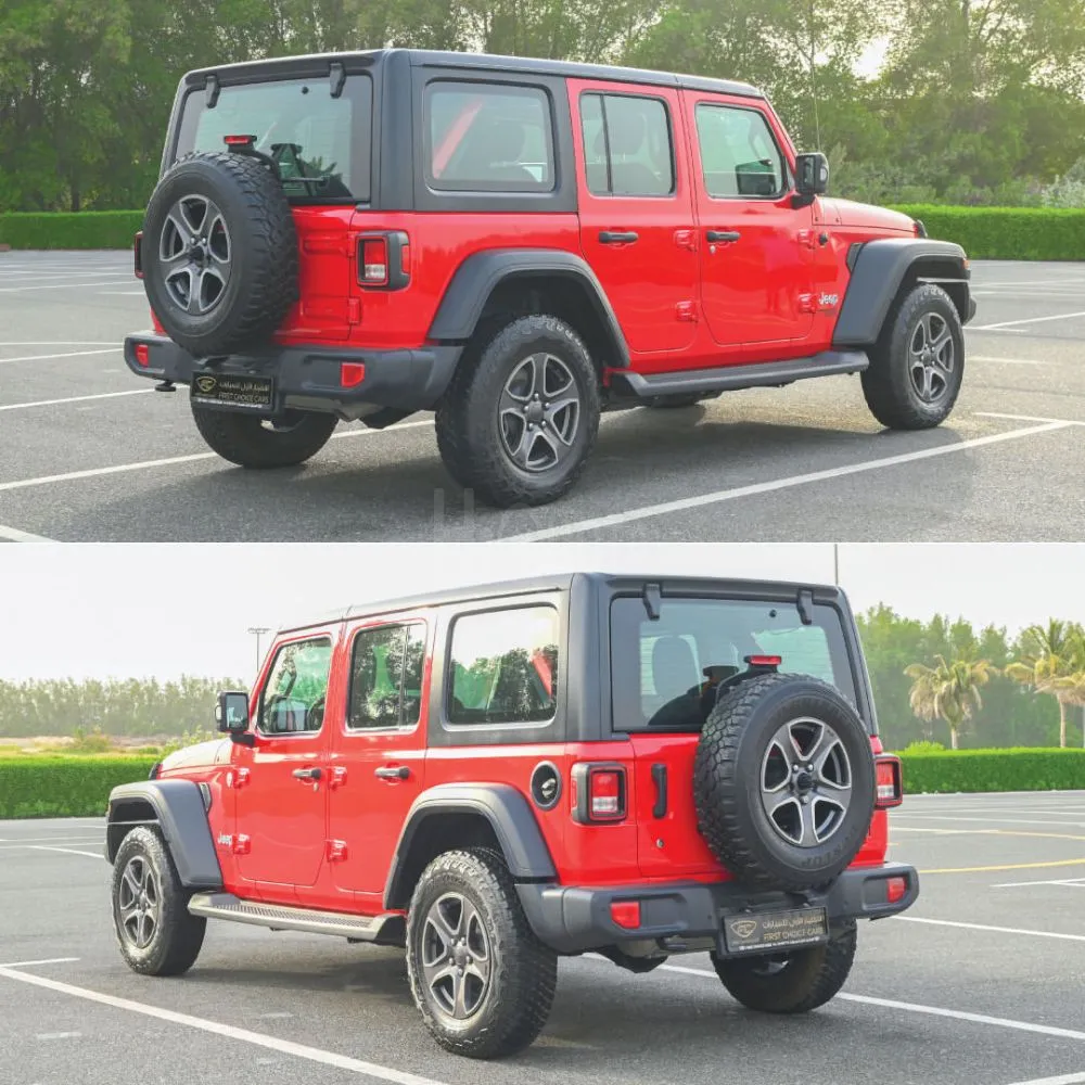 JEEP - WRANGLER UNLIMITED SPORT - 2019 Specs: GCC for sale on HiQuota
