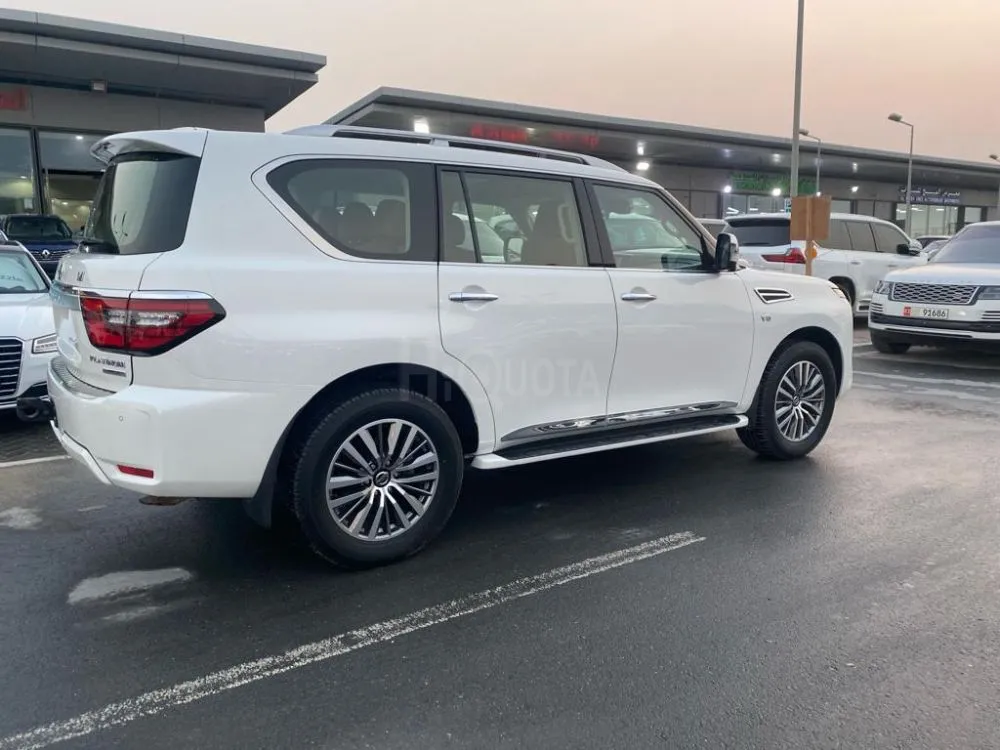 PATROL PLATINUM V8 2020 GCC SPEC Flood Free for sale on HiQuota