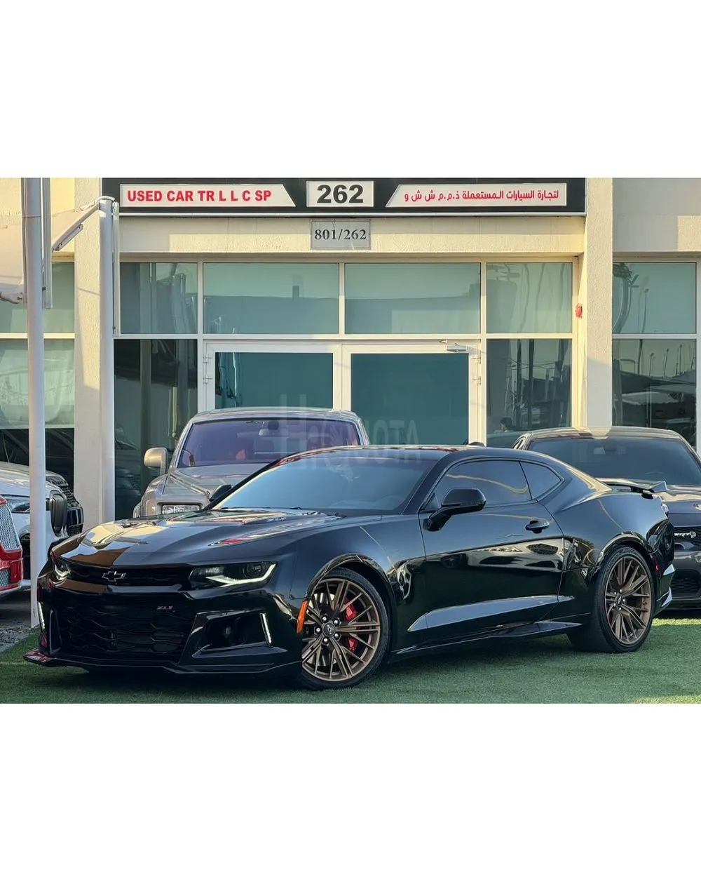 CHEVROLET CAMARO ZL1 GCC 2020 Service history for sale on HiQuota