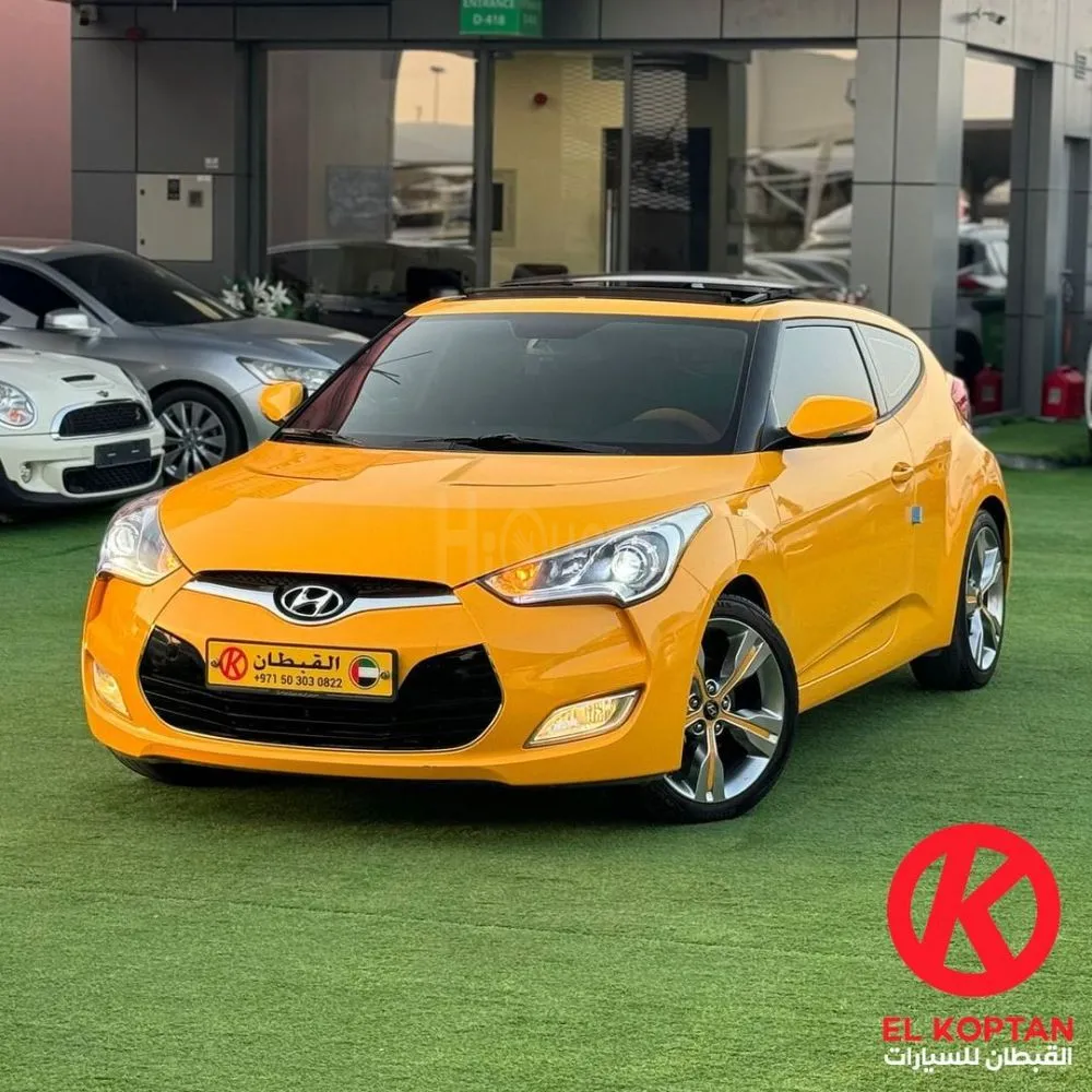 Hyundai veloster 2013 Full Option No Accident South Korean Specs هيونداي فوليستر: الجمال الداخلي والخارجي الذي يلفت الأنظار في كل رحلة. for sale on HiQuota