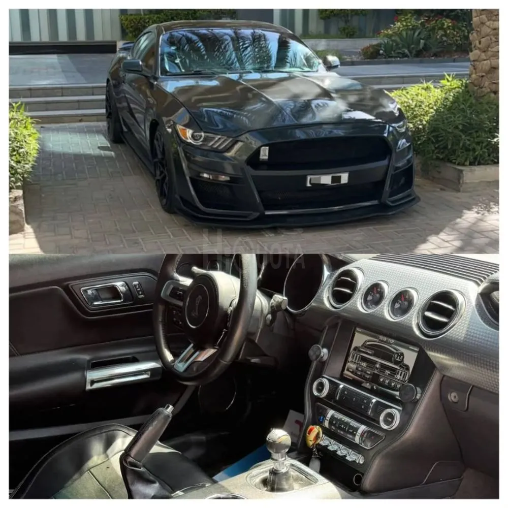 Ford Mustang GT 5.0, imported from America, manual transmission