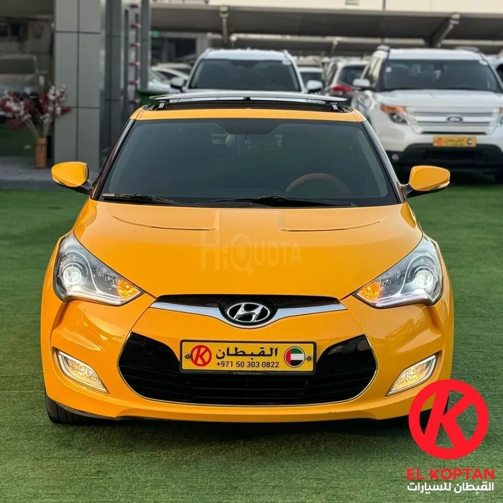 Hyundai veloster 2013 Full Option No Accident South Korean Specs هيونداي فوليستر: الجمال الداخلي والخارجي الذي يلفت الأنظار في كل رحلة. for sale on HiQuota