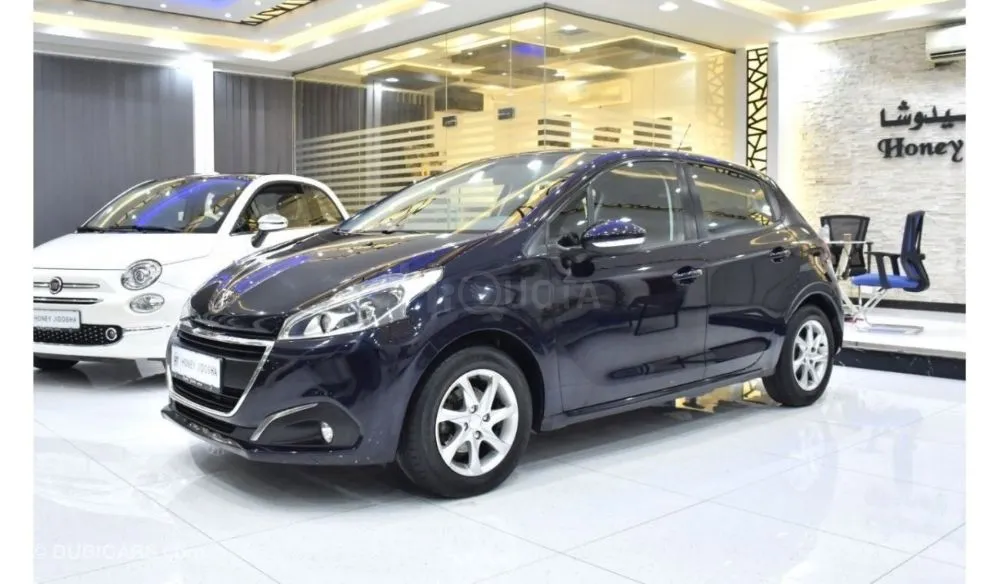 Peugeot 208 EXCELLENT DEAL for our Peugeot 208 1.6L ( 2019 Model ) in Blue Color GCC Specs for sale on HiQuota
