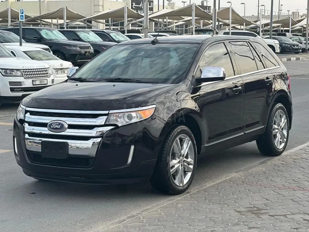 Ford Edge 2014 Convertible Panorama The color is brown with a brown interior, in agency condition for sale on HiQuota