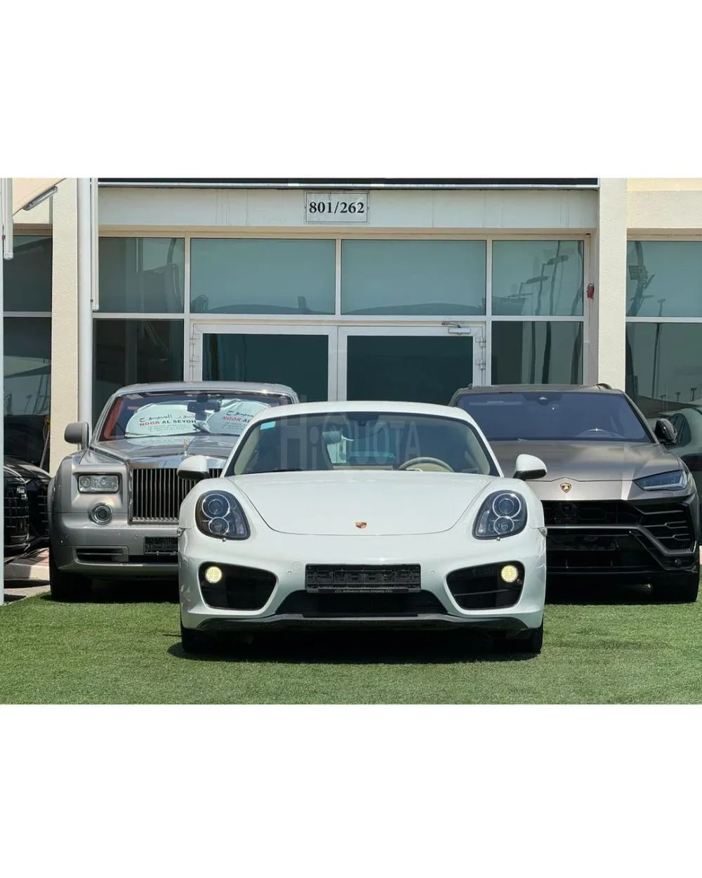 PORSCHE 718 CAYMAN GCC 2016 Zero accidents Full option Original paint for sale on HiQuota