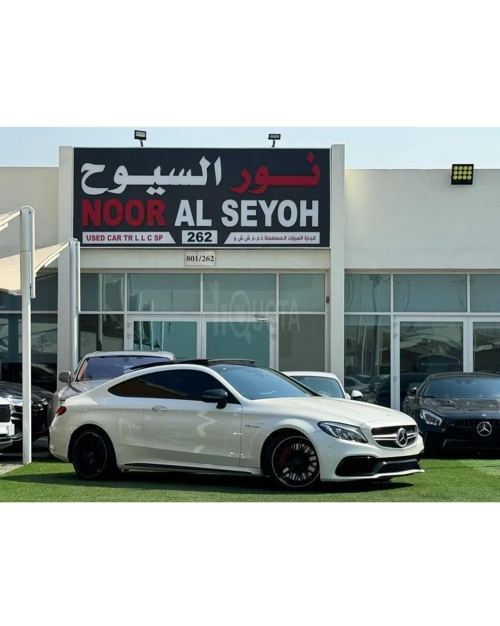 MERCEDES BENZ AMG C63s GCC 2017 FULL OPTION FULL CARBON FIBER