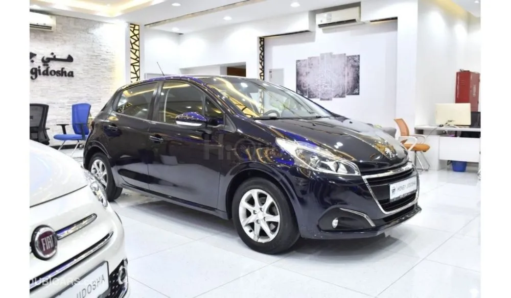 Peugeot 208 EXCELLENT DEAL for our Peugeot 208 1.6L ( 2019 Model ) in Blue Color GCC Specs for sale on HiQuota