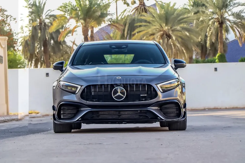 مرسيدس  موديل 2022 خليجي قرقاش السعر160 الف فل ابشن ماشي 29  الف A45 للبيع for sale on HiQuota
