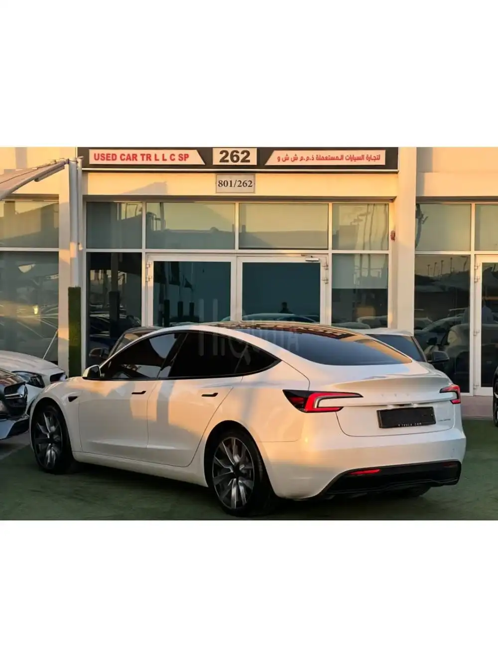 TESLA MODEL 3 LONG RANGE GCC 2024 Service history (under warranty) Original paint First Owner Full Option