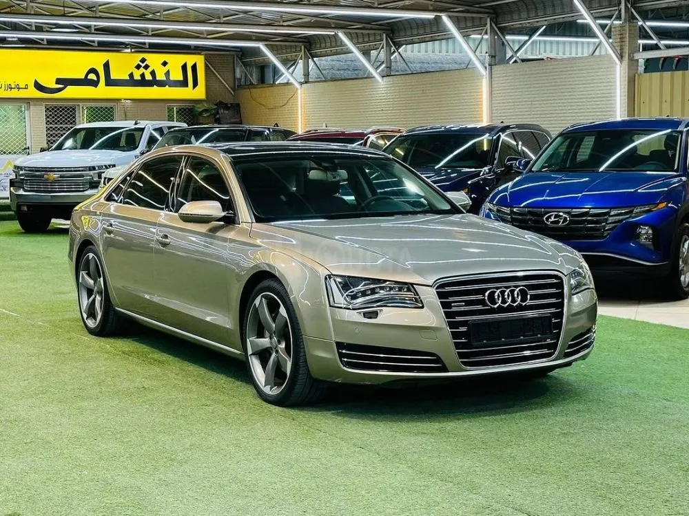 Audi A8 2013 model, full option, large, in agency condition. for sale on HiQuota
