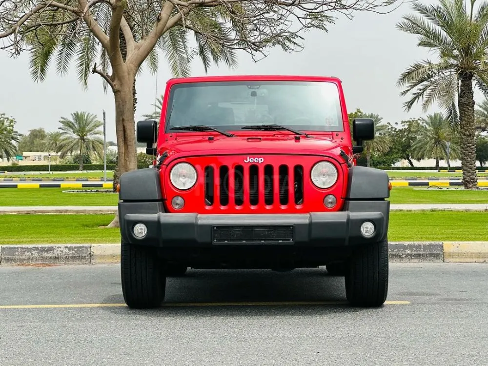 JEEP WRANGLER SPORT MODEL 2016 GCC SAPCE for sale on HiQuota