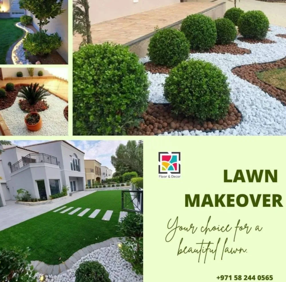 Artificial Grass, Fake Grass, Plants, Wooden Decking, Garden Decor & Landscaping