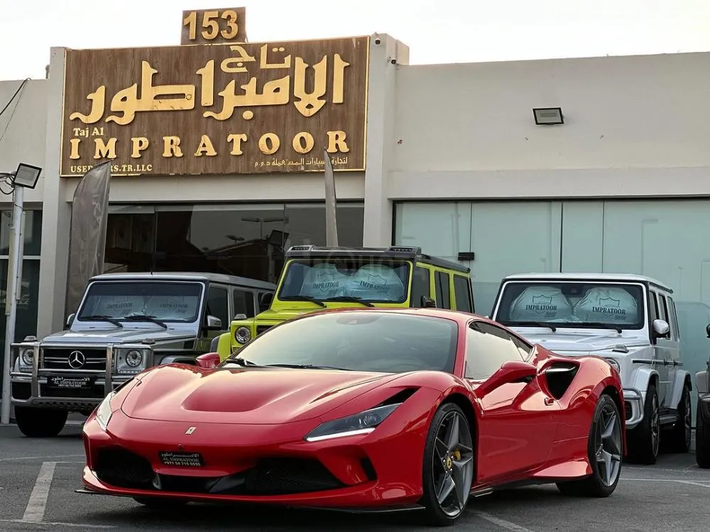 Ferrari F8 TRIBUTO 3.9-litre V8 engine