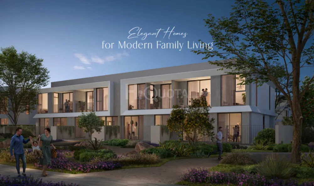 "Elegant Villas with 4 Bathrooms for AED 3.4 Million in Velora 2 - The Valley"